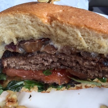 Moss Beach Distillery - Berger (requested for medium cooked) - Seafood Near Me - Moss Beach, California