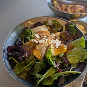 Korean Spring BBQ - Delicious tofu citrus dressing salad - 12/2024 - Korean Near Me - Santa Clara, California