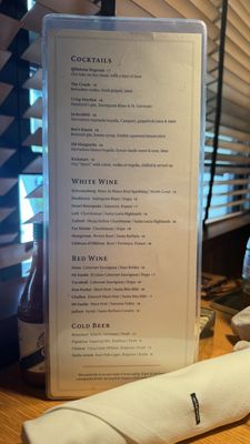 Menu photo 8 The Honor Bar Santa Barbara, CA