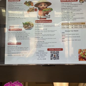 Pa Banh Mi - Pan Asian Near Me - West Allis, Wisconsin