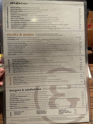 Menu photo 8 State & Main Kitchen & Bar Gloucester, ON