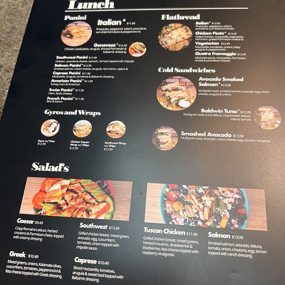 Baldwin Perk - Menu - Cafes Near Me - Orlando, Florida Baldwin Perk - Menu - Cafes Near Me - Orlando, Florida