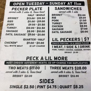 Woodpeckers Backyard BBQ - Menu - Barbeque Near Me - Saint Augustine, Florida Woodpeckers Backyard BBQ - Menu - Barbeque Near Me - Saint Augustine, Florida