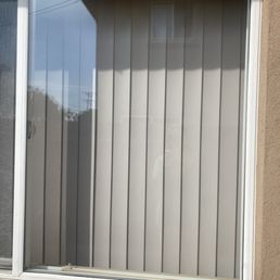 Repaired window Repaired window