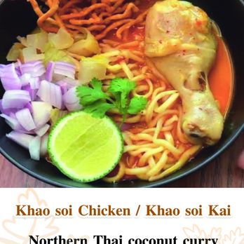 Aloha Thai Kitchen - Khao Soi Kai - Thai Near Me - Waimea, Hawaii