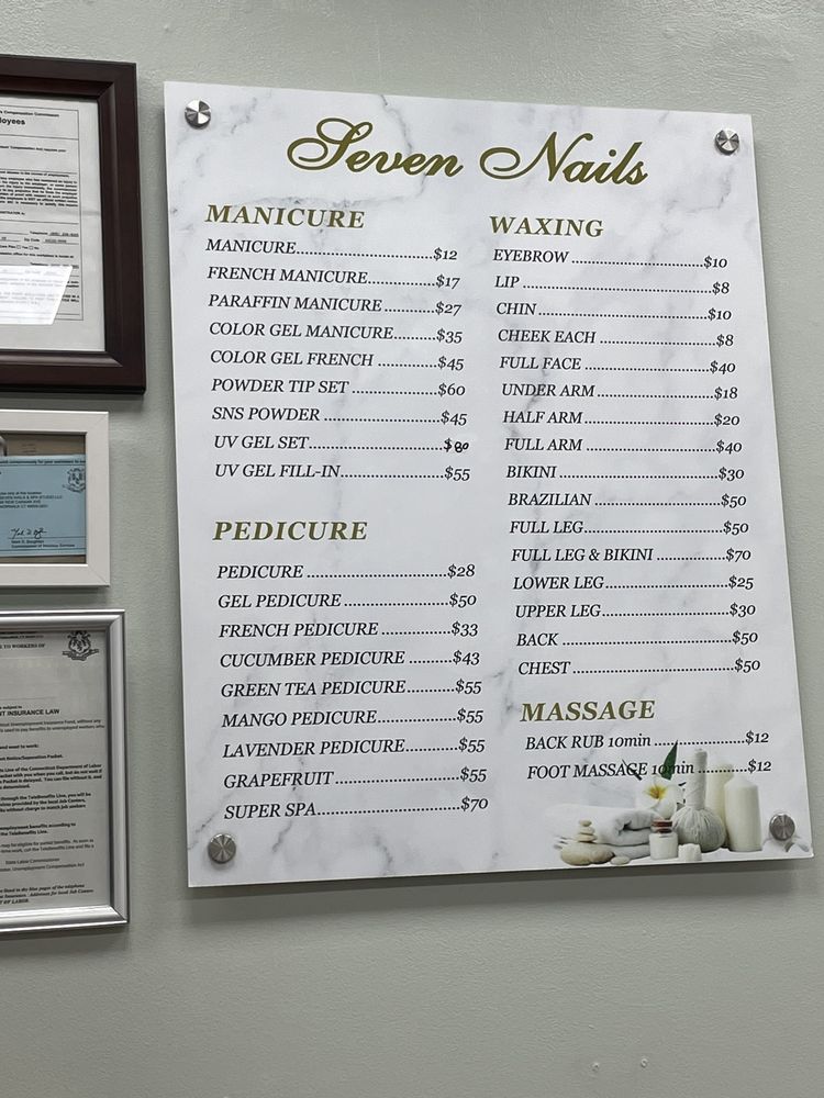 NEW SEVEN NAILS & SPA Updated August 2024 31 Photos & 31 Reviews