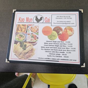 Kao Mun Gai - Thai Near Me - Glendora, California Kao Mun Gai - Thai Near Me - Glendora, California