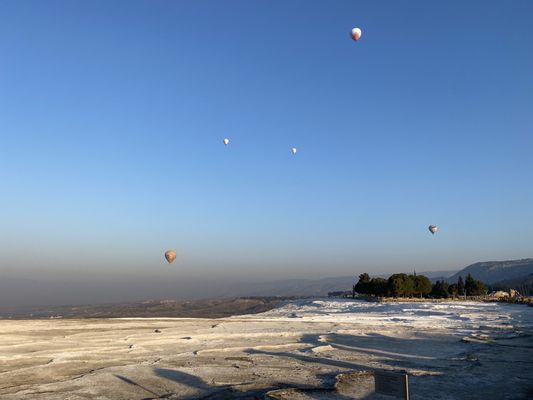 Travertines of Pamukkale by null