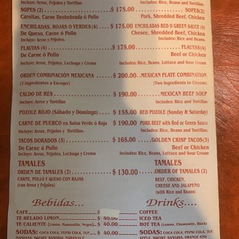 La Flor de Michoacan - Menu 4/27/23 - Mexican Near Me - Rosarito, BCN La Flor de Michoacan - Menu 4/27/23 - Mexican Near Me - Rosarito, BCN