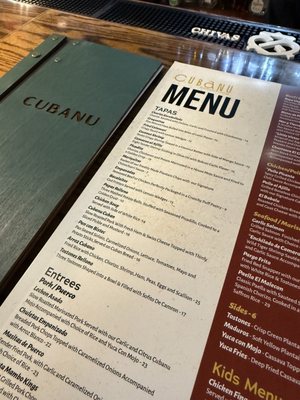 Menu photo 1 CubaNu Restaurant & Lounge Rahway, NJ