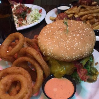 Murray's Saloon & Eatery - Jalapeño bacon burger - Karaoke Near Me - Big Bear Lake, California