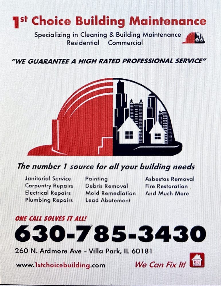 Slide of 1st Choice Building Maintenance
