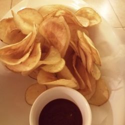 Koko Buri - Potato chips are made in house. They were crispy.