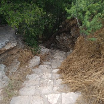 Montezuma Well - stairs to creek - Landmarks & Historical Buildings Near Me - Rimrock, Arizona