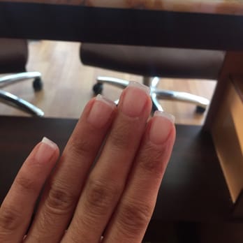 Bunny Nails - I asked for white tips.. - Nail Salons Near Me - Skokie, Illinois