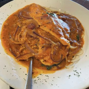 Anthony's Italian - One of the spicy chicken dishes -- it was just ok. We didn't understand why the chicken was boiled rather than grilled. - Italian Near Me - Fort Smith, Arkansas Anthony's Italian - One of the spicy chicken dishes -- it was just ok. We didn't understand why the chicken was boiled rather than grilled. - Italian Near Me - Fort Smith, Arkansas