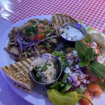Santorini Gyro - 19. Gyro Plate (chicken) - Greek Near Me - Palm Springs, California