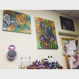 Some of her many colors and beautiful art! Some of her many colors and beautiful art!