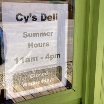 Cy's Deli - Simple outdoor signage. - Delis Near Me - Grand Lake, Colorado Cy's Deli - Simple outdoor signage. - Delis Near Me - Grand Lake, Colorado