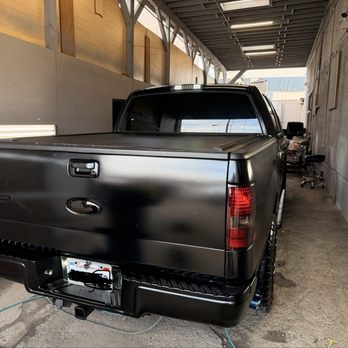 Prism Collision - Harley Davison Matt black rear. Smoked out taillights and emblems. - Body Shops Near Me - Lemon Grove, California Prism Collision - Harley Davison Matt black rear. Smoked out taillights and emblems. - Body Shops Near Me - Lemon Grove, California