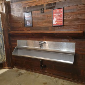 Rusty Nickel IceHouse - Old school urinal - Bars Near Me - Fort Worth, Texas