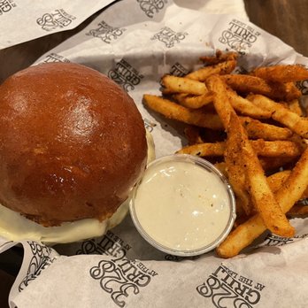 328 Grill - Burger of the week/too legit and Cajun fries - Salad Near Me - Hastings, Minnesota 328 Grill - Burger of the week/too legit and Cajun fries - Salad Near Me - Hastings, Minnesota