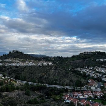 Orange Hill Restaurant & Events - Magnificent view from parking - Steakhouses Near Me - Orange, California