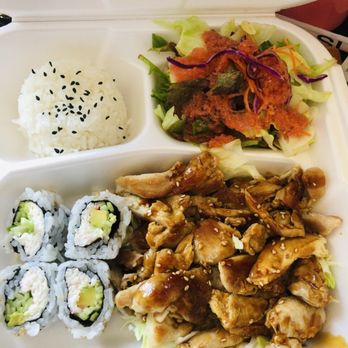 K.Sushi - Chicken Teriyaki Bento! - Sushi Bars Near Me - Cerritos, California