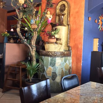 Azul Tequila - The fountain inside the restaurant! - Mexican Near Me - Valencia, California Azul Tequila - The fountain inside the restaurant! - Mexican Near Me - Valencia, California