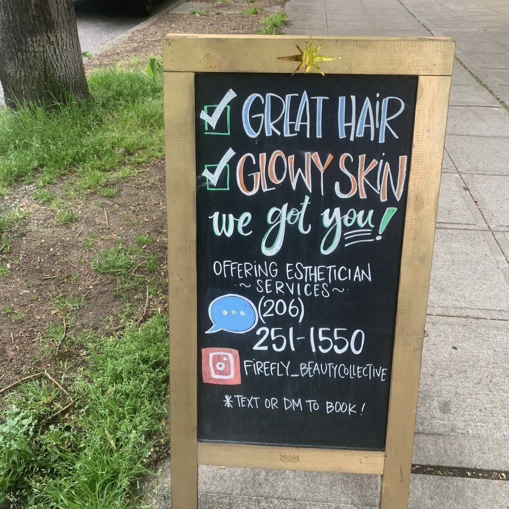 Firefly Beauty Collective - outside sign 2 - Hair Salons Near Me - Seattle, Washington Firefly Beauty Collective - outside sign 2 - Hair Salons Near Me - Seattle, Washington