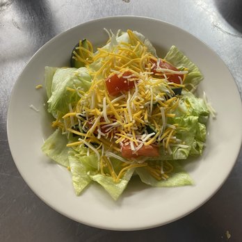 Hungry Tiger - a salad with cheese and lettuce - Breakfast & Brunch Near Me - Hallsville, Missouri