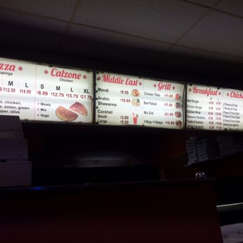 Mr Calzone - Menu board - Halal Near Me - Winnipeg, Manitoba