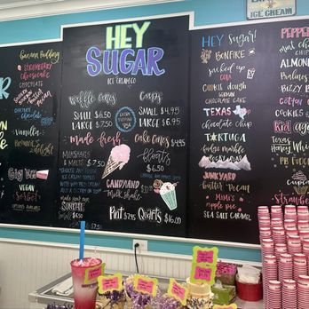 Hey Sugar Candy Store - Local homemade ice cream - Desserts Near Me - Roanoke, Texas