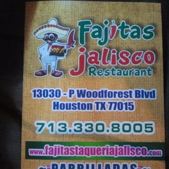 Fajitas Jalisco - a sign for a restaurant - Mexican Near Me - Houston, Texas Fajitas Jalisco - a sign for a restaurant - Mexican Near Me - Houston, Texas