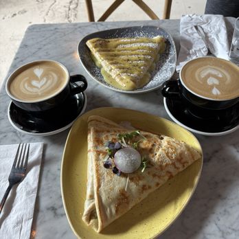 The Crepe Shop - Lemon curd and turkey & spinach crepes. - Creperies Near Me - Chicago, Illinois The Crepe Shop - Lemon curd and turkey & spinach crepes. - Creperies Near Me - Chicago, Illinois