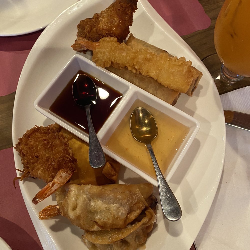Taste of Siam - Combo platter apps - Thai Near Me - Barnstable, Massachusetts Taste of Siam - Combo platter apps - Thai Near Me - Barnstable, Massachusetts