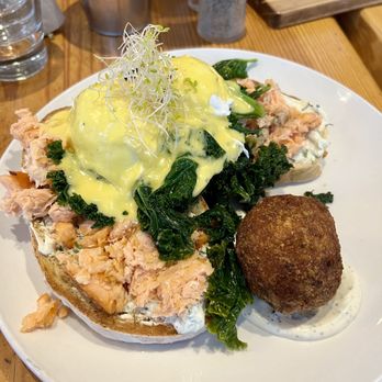 Hunter Gather - Salmon Benny - Barbeque Near Me - Whistler, British Columbia Hunter Gather - Salmon Benny - Barbeque Near Me - Whistler, British Columbia