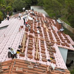 Quality Roofing of Santa Barbara - Re-roof of concrete tile in Santa Barbara