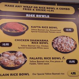 Chicken shawarma rice bowl ready in 7 mins!