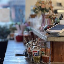 Kwan Kitchen - Just wanted to capture the condiments as it reminded me of street food in Asia