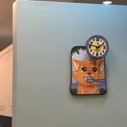 South Florida Dentistry for Children - The cutest clock ever!