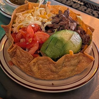 La Capilla Mexican Restaurant - Carne asada salad with La Capilla Vinaigrette - Mexican Near Me - Huntington Beach, California La Capilla Mexican Restaurant - Carne asada salad with La Capilla Vinaigrette - Mexican Near Me - Huntington Beach, California