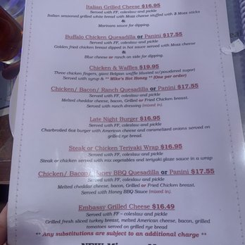 Embassy Diner - Menu - Diners Near Me - Bethpage, New York Embassy Diner - Menu - Diners Near Me - Bethpage, New York
