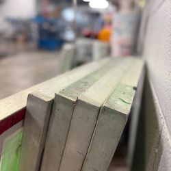 Ad It Up - Screens ready for your next screen printed order