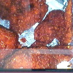 BURNT 4 PIECE FRIED CHICKEN!