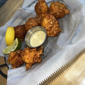 Olivia's Cafe - Shrimp Fritters - New American Near Me - Lake Buena Vista, Florida Olivia's Cafe - Shrimp Fritters - New American Near Me - Lake Buena Vista, Florida