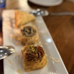 Blue Goat - Trio of Baklava
