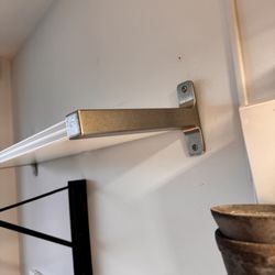 On Side Restoration Services - The shelf was not installed properly by a tasker BOMI she didn't even use plugs