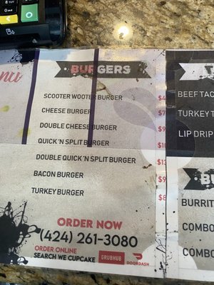 Menu photo 7 Quick N Split Inglewood, CA