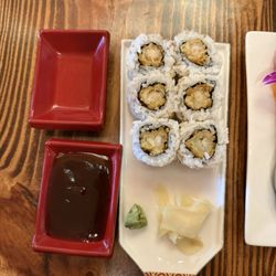Umai Thai and Sushi - Shrimp Tempura Roll